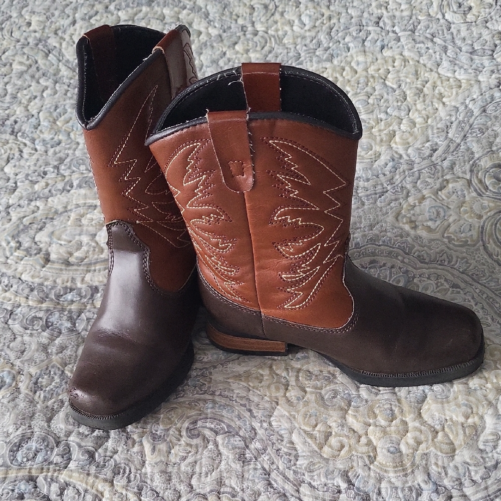 Smart Fit Brown Kids Boots